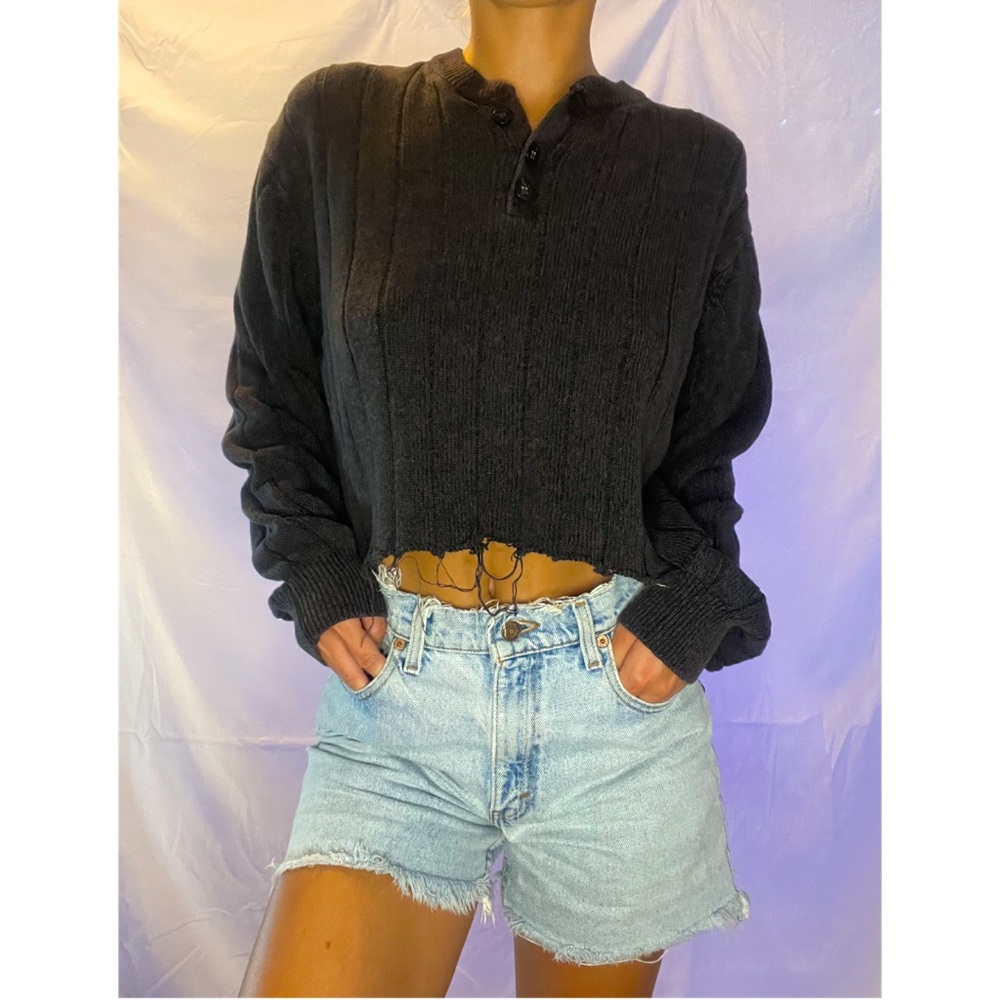 Cozy Knit Cropped Sweater